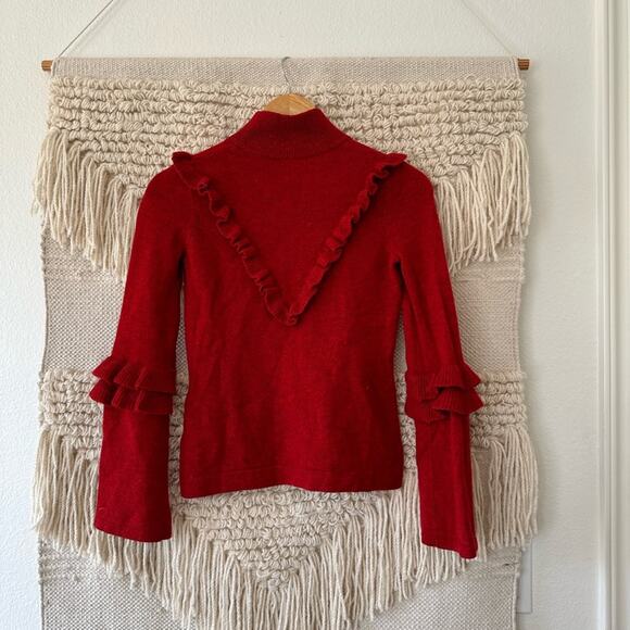 Rebecca Minkoff Red Shelley Sweater - Picture 6 of 6